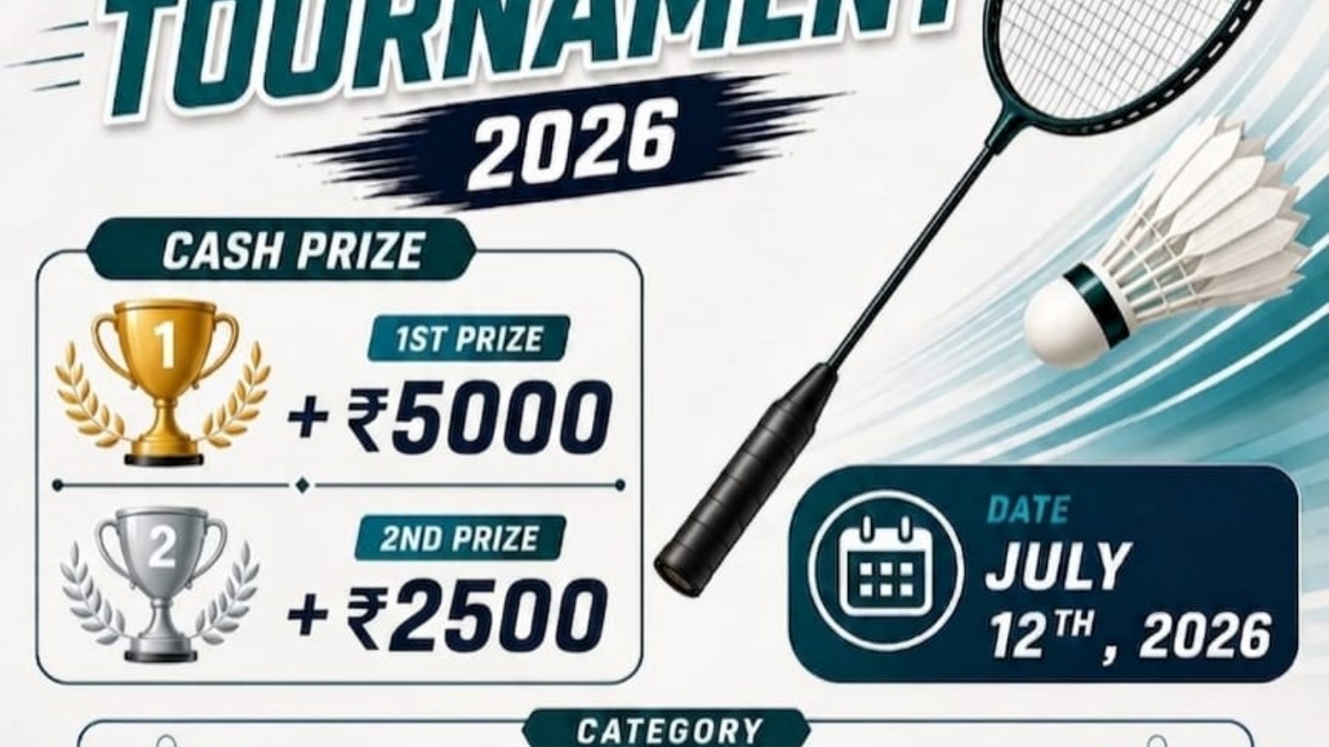 Badminton Tournament 2026